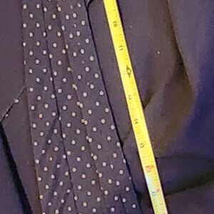Stafford Black With Gold Polka Dot Tie